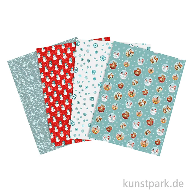 Artikelbild 2 des Artikels “DECOPATCH Papiere - Mix & Patch, Frostiges Weihnachtsfest “