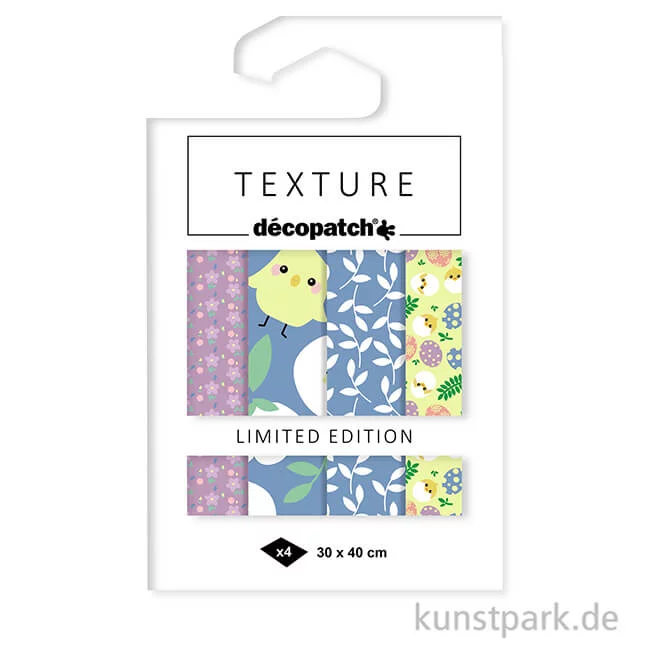 Artikelbild 2 des Artikels “DECOPATCH Texturpapiere Metallic Ostern - Limited Edition “