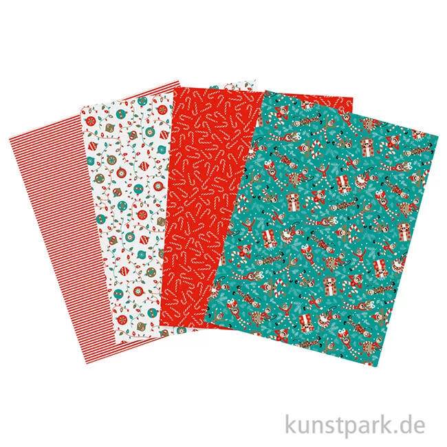 Artikelbild 2 des Artikels “DECOPATCH Texturpapiere Weihnachten Wald - Limited Edition “