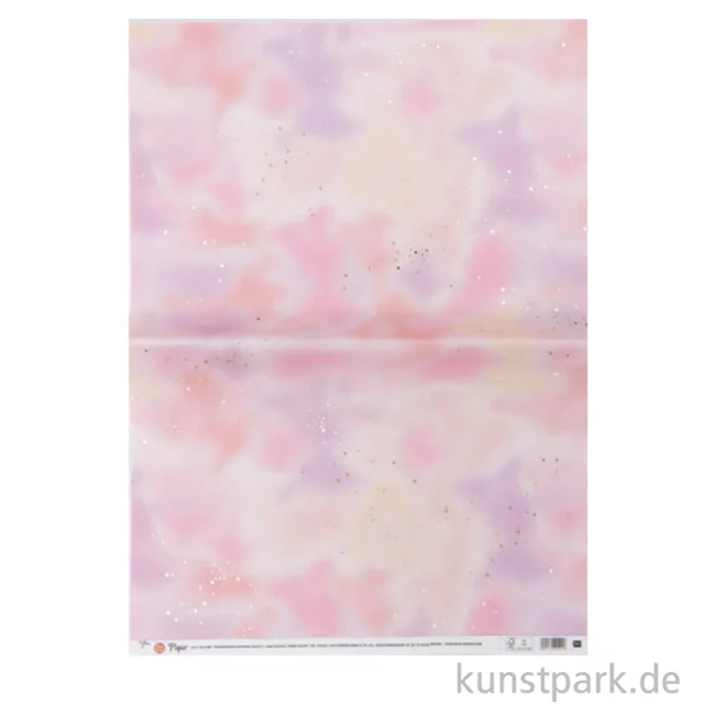 Artikelbild 2 des Artikels “Decoupage Papier - Transformation Rosa-Violett, 3 Stück “