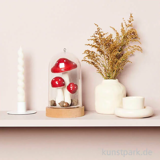Artikelbild 2 des Artikels “Deko-Pilze, Polystyrol, Rot Weiß, 5 Stück “