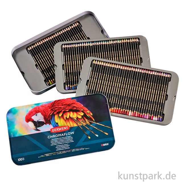 Artikelbild 2 des Artikels “Derwent CHROMAFLOW Farbstifte - 100er Set “