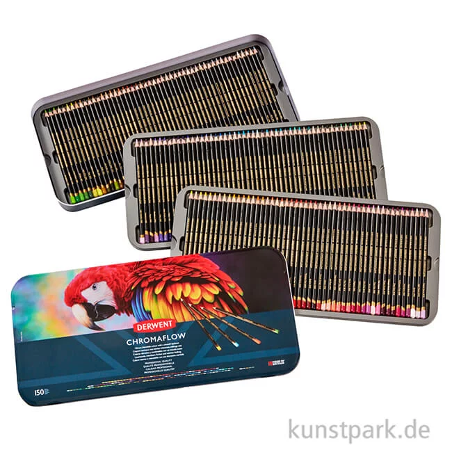 Artikelbild 2 des Artikels “Derwent CHROMAFLOW Farbstifte - 150er Set “