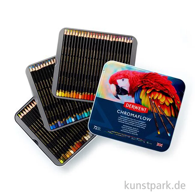 Artikelbild 2 des Artikels “Derwent CHROMAFLOW Farbstifte - 72er Set “