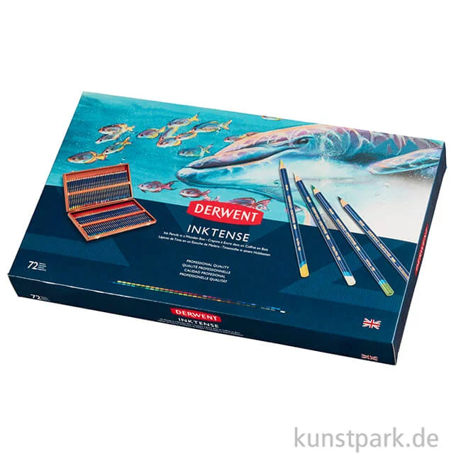 Artikelbild 2 des Artikels “Derwent INKTENSE, 72 Tintenstifte im Holzkasten “