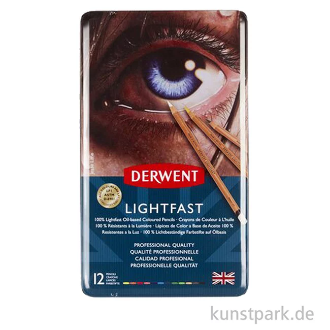 Artikelbild 2 des Artikels “Derwent LIGHTFAST Farbstifte - 12er Set “