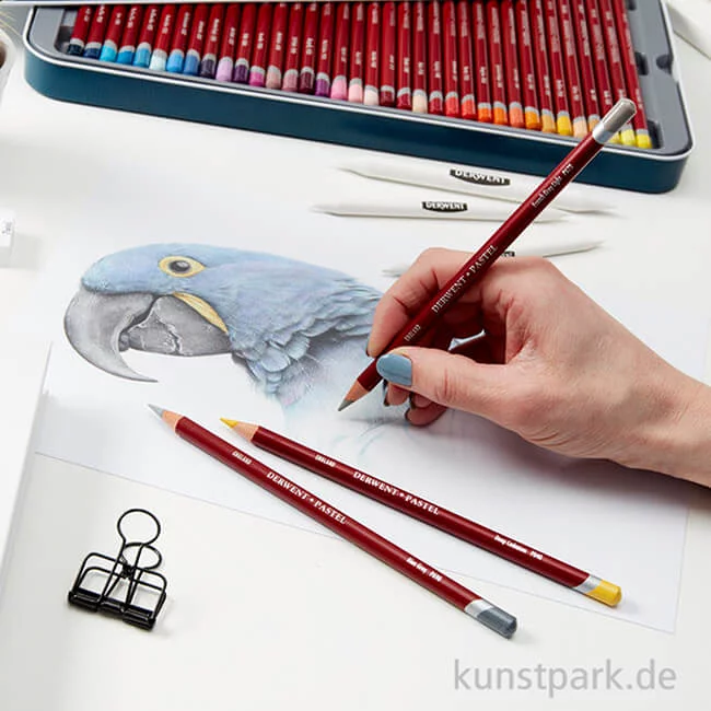 Artikelbild 2 des Artikels “Derwent PASTELS, 36 Pastellstifte im Metalletui “