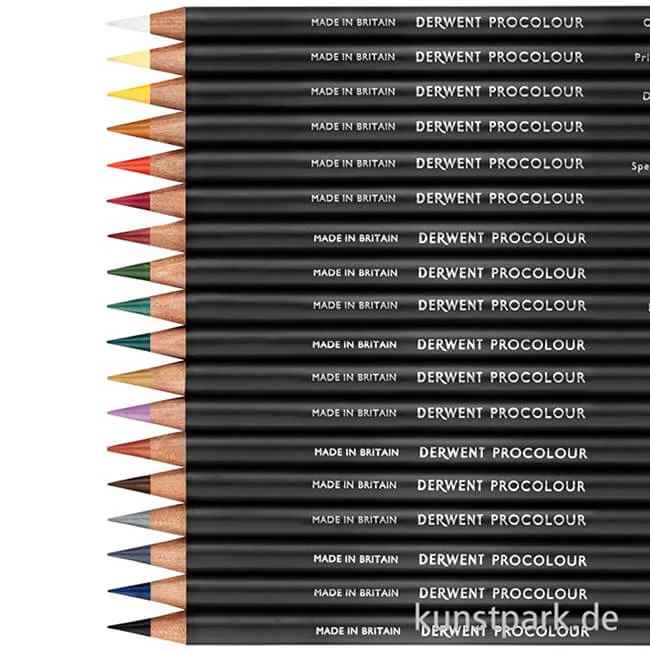 Artikelbild 2 des Artikels “Derwent PROCOLOUR, 24 Farbstifte im Metalletui “
