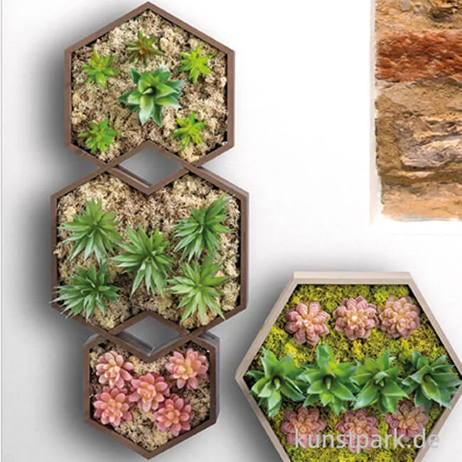 Artikelbild 2 des Artikels “Design Rahmen Sechseck, 3 Stück sortiert “