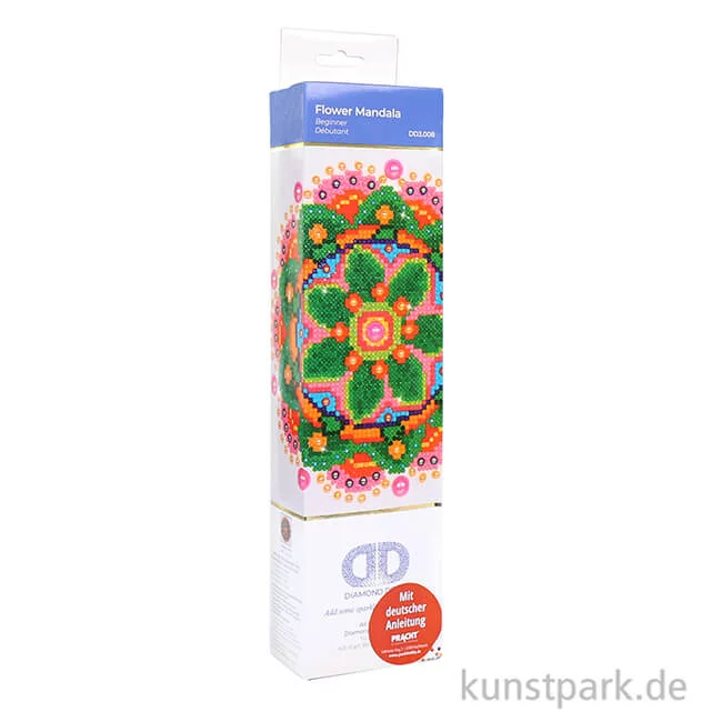 Artikelbild 2 des Artikels “DIAMOND DOTZ Flower Mandala, Größe etwa 25,4 x 20,3 cm “