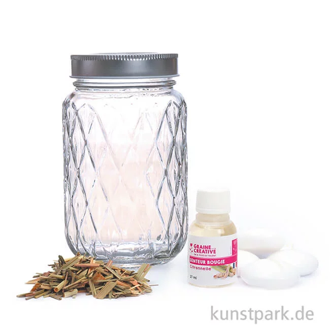 Artikelbild 2 des Artikels “DIY Set - Citronella Duft Diffuser mit Kerzen “