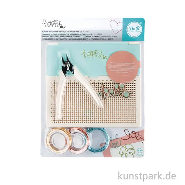 Artikelbild 2 des Artikels “Drahtbiege Steckbrett - Happy Jig, 100-teilig “