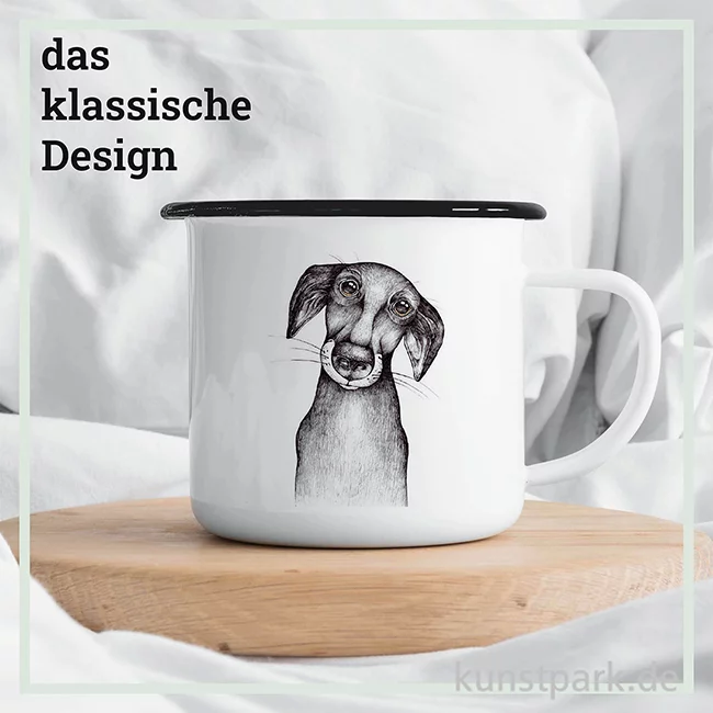 Artikelbild 2 des Artikels “Emailletasse - Jürgen, 500 ml “