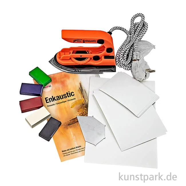 Artikelbild 2 des Artikels “Encaustic Schüler Set, 33-teilig inklusive Maleisen “