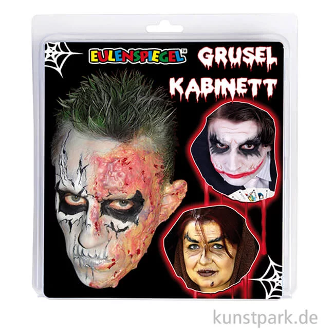 Artikelbild 2 des Artikels “Eulenspiegel Grusel Kabinett Schminkset mit Zubehör “