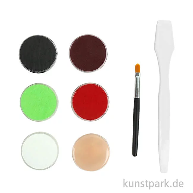 Artikelbild 2 des Artikels “Eulenspiegel Halloween-Palette mit 4 Farben, Effekte und Filmblut “