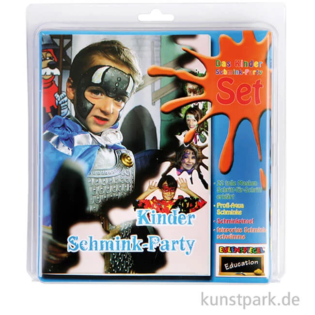 Artikelbild 2 des Artikels “Eulenspiegel Kinder Schmink-Party-Set mit Anleitungsbuch + Zubehör “