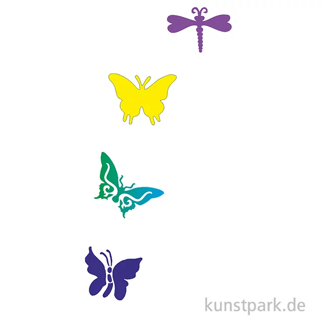 Artikelbild 2 des Artikels “Eulenspiegel Tattoo-Glitzer-Set Butterfly “