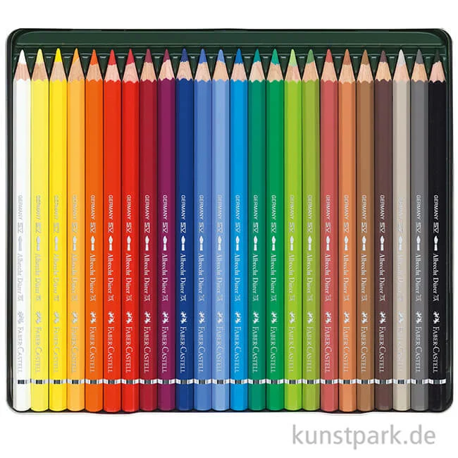 Artikelbild 2 des Artikels “Faber-Castell ALBRECHT DÜRER, 24 Aquarellstifte im Metalletui “
