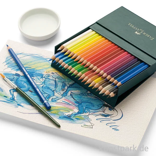 Artikelbild 2 des Artikels “Faber-Castell ALBRECHT DÜRER, 36 Aquarellstifte in Atelierbox “