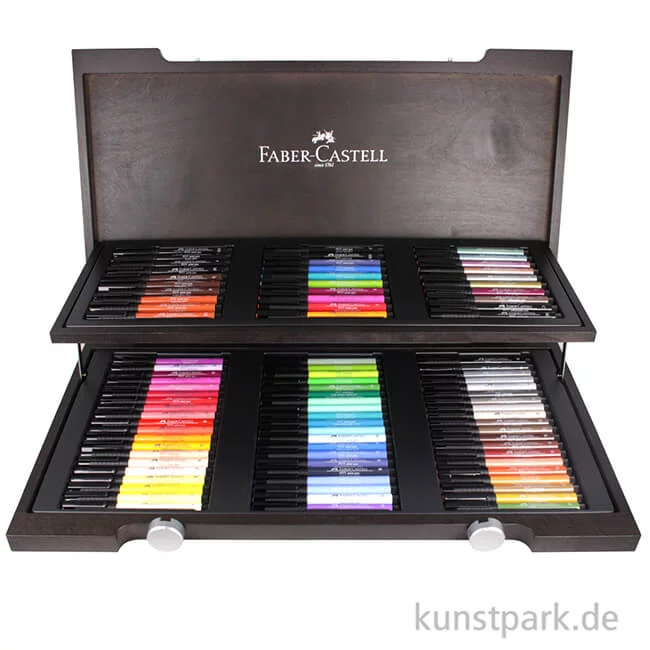 Artikelbild 2 des Artikels “Faber-Castell PITT Artist Pen - 90er-Set im Holzkoffer “