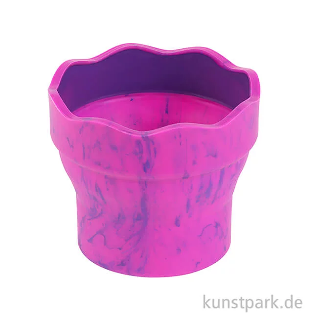 Artikelbild 2 des Artikels “Faber-Castell CLIC&GO Wasserbecher Pink Marble “