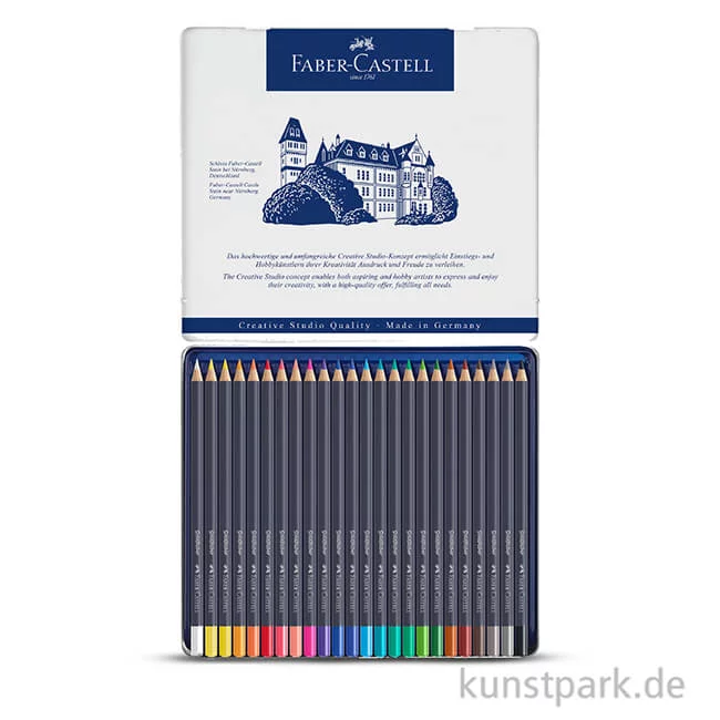Artikelbild 2 des Artikels “Faber-Castell GOLDFABER, 24 Farbstifte im Metalletui “