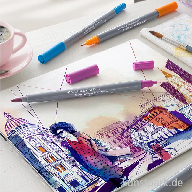 Artikelbild 2 des Artikels “Faber-Castell GOLDFABER Aqua Dual Marker “