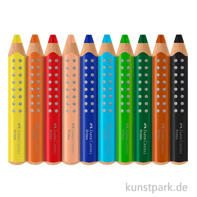 Artikelbild 2 des Artikels “Faber-Castell Grippy Buntstifte für Kinder, 10er Set “