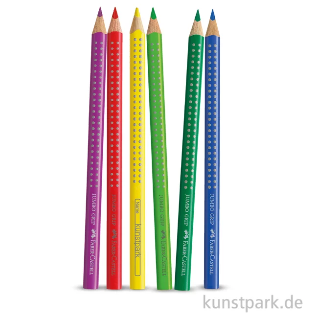 Artikelbild 2 des Artikels “Faber-Castell JUMBO Grip 12er Kartonetui mit Spitzer “