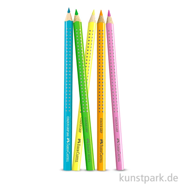 Artikelbild 2 des Artikels “Faber-Castell JUMBO Grip 5er Etui - Neon “