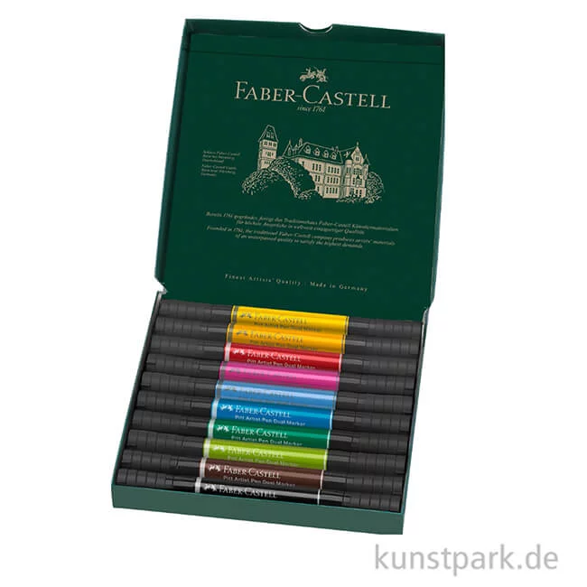 Artikelbild 2 des Artikels “Faber-Castell PITT Artist Pen Dual Marker - 10er Set “