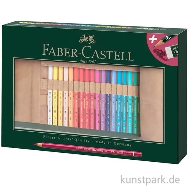 Artikelbild 2 des Artikels “Faber-Castell POLYCHROMOS, 30 Stifte mit Stifterolle “