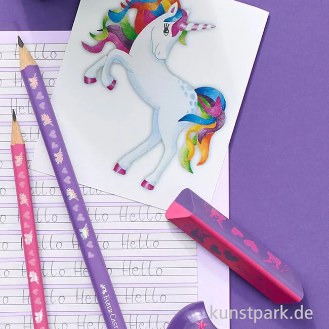 Artikelbild 2 des Artikels “Faber-Castell Radierer, PVC & Dust-Free, Einhorn “