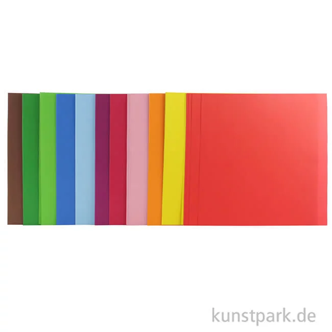 Artikelbild 2 des Artikels “Faltblätter aus Origamipapier, 96 Blatt, 80g - farbig sortiert “