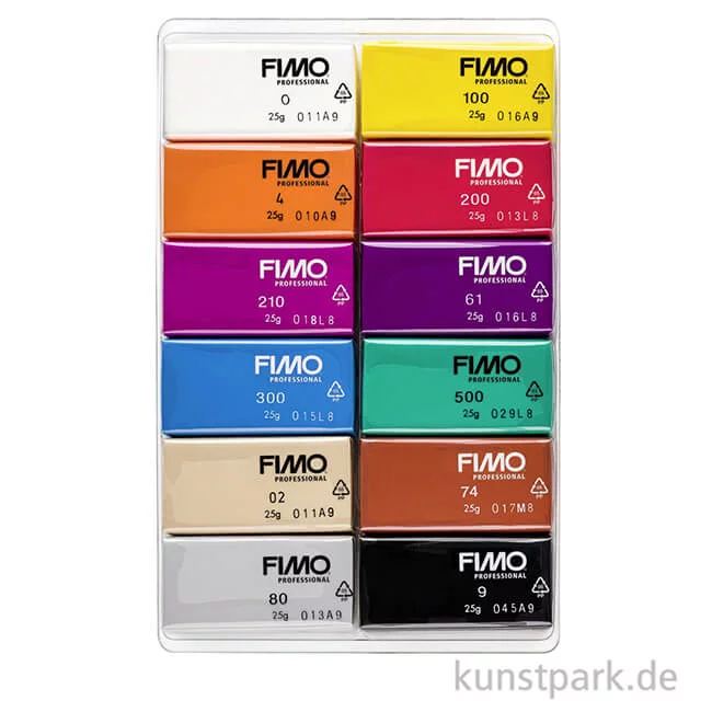 Artikelbild 2 des Artikels “FIMO Professional Set - Basic Colours, 12 x 25 g “