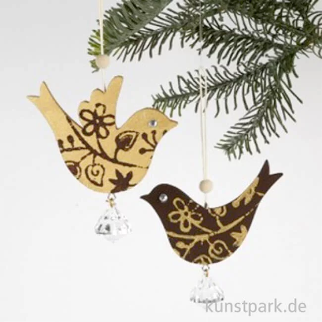 Artikelbild 2 des Artikels “Friedenstaube aus Holz, Größe 7,5 x 9,5 cm, 10 Stück “