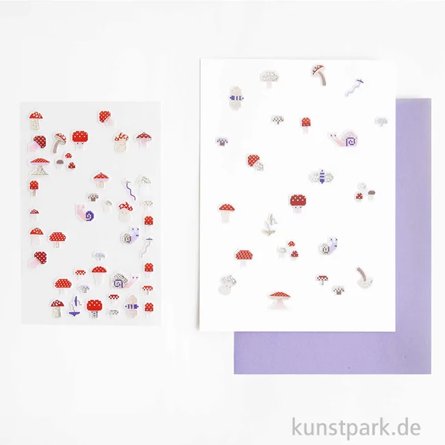 Artikelbild 2 des Artikels “Gelsticker - Shrooom, Pixel, 63 Aufkleber “