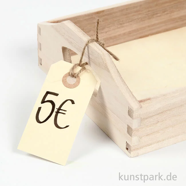 Artikelbild 2 des Artikels “Geschenkanhänger aus Pappe - Natur “