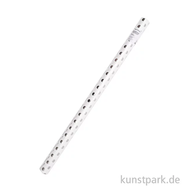 Artikelbild 2 des Artikels “Geschenkpapier - Weiß mit Silber Punkte, 200 x 70 cm “