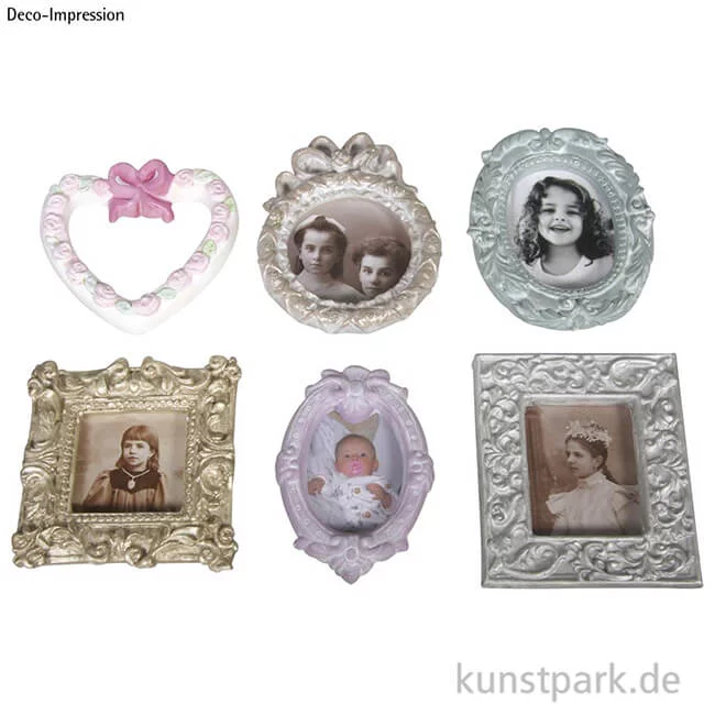 Artikelbild 2 des Artikels “Gießform - Bilderrahmen, 6 Motive, 6,5 - 8 cm “
