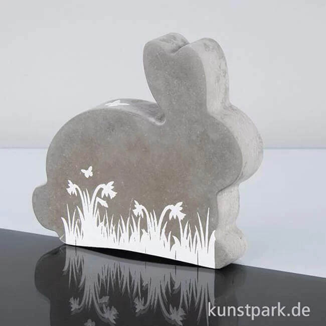 Artikelbild 2 des Artikels “Gießform Hase seitlich, Größe 15x13x3 cm “