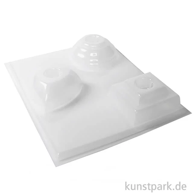 Artikelbild 2 des Artikels “Gießform - Kerzenhalter, 3 verschiedene Designs “