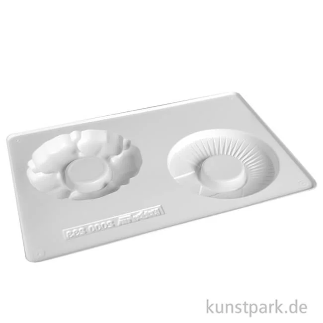 Artikelbild 2 des Artikels “Gießform - Kerzenhalter, Blume + Stern “