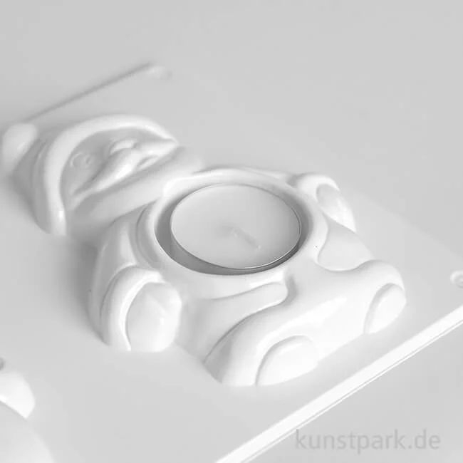 Artikelbild 2 des Artikels “Gießform - Kerzenhalter, Nikolaus + Schneemann “