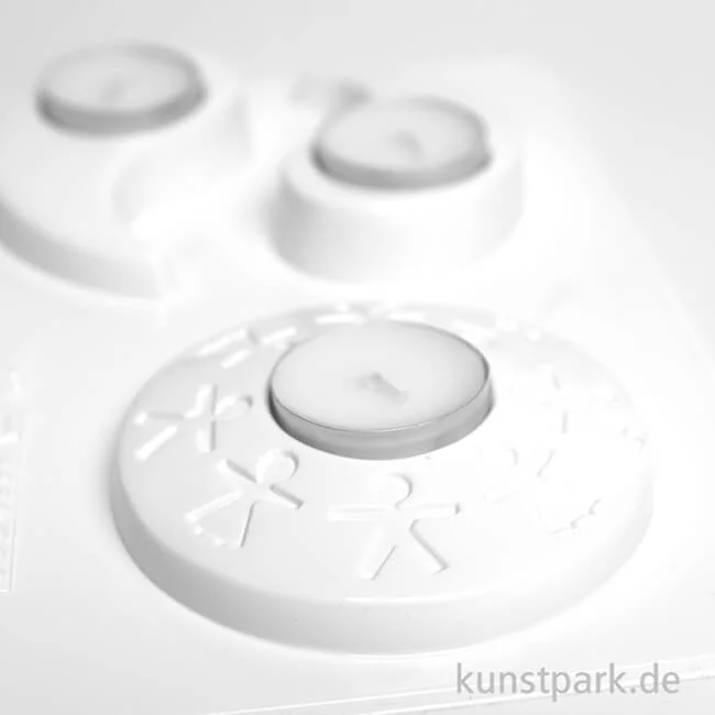 Artikelbild 2 des Artikels “Gießform - Kerzenhalter, Yin Yang + Figuren “