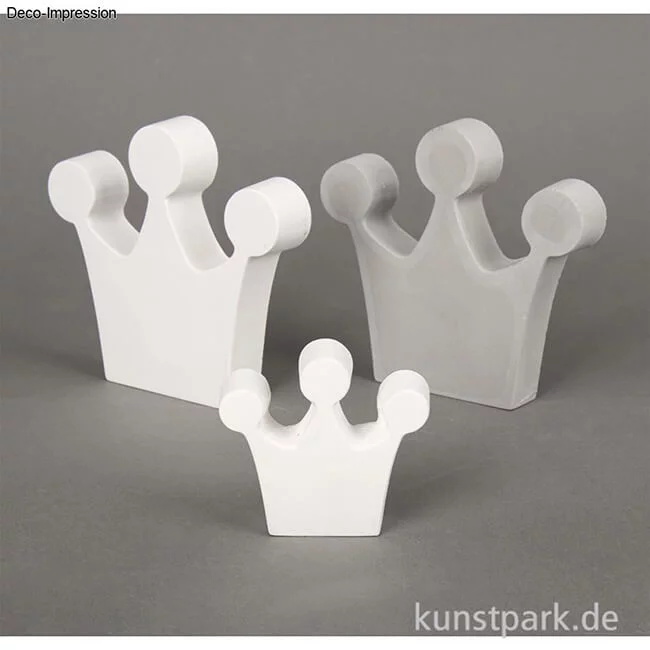 Artikelbild 2 des Artikels “Gießform Kronen, 13 x 12 x 2 cm + 6,5 x 7 x 2 cm “