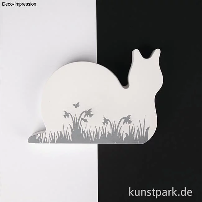 Artikelbild 2 des Artikels “Gießform Schnecken, 15,5 x 11 x 2 cm + 9,5 x 6,6 x 2 cm “