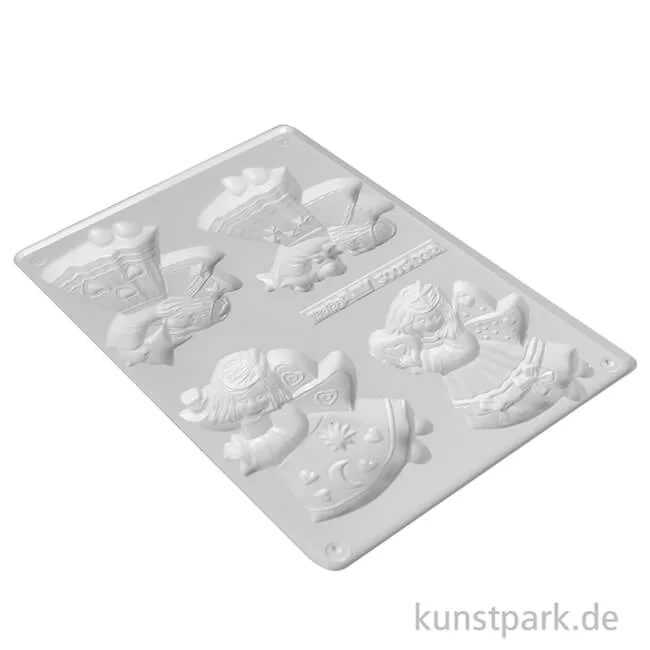 Artikelbild 2 des Artikels “Gießform - Schutzengel, 4 Motive “