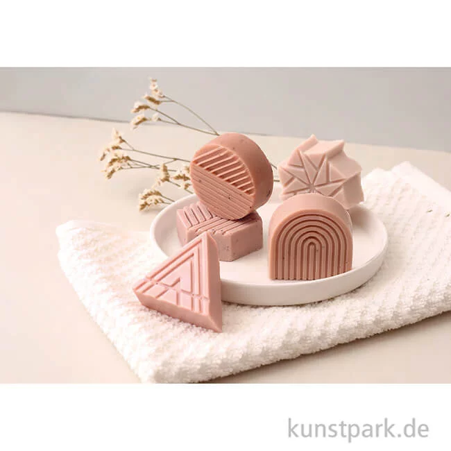 Artikelbild 2 des Artikels “Gießform - Seifen, 5 moderne Designs, 23 x 29 x 1,5 cm “